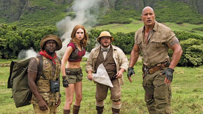 JUMANJI: WELCOME TO THE JUNGLE.